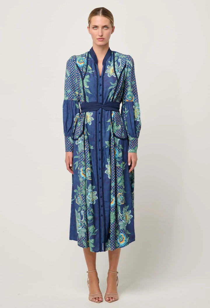Esmeralda Midi Dress - Mariposa Zafiro