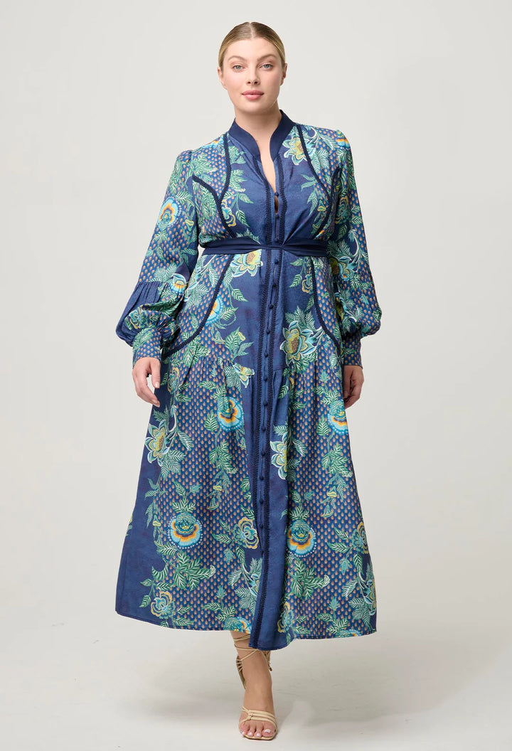 Esmeralda Midi Dress - Mariposa Zafiro