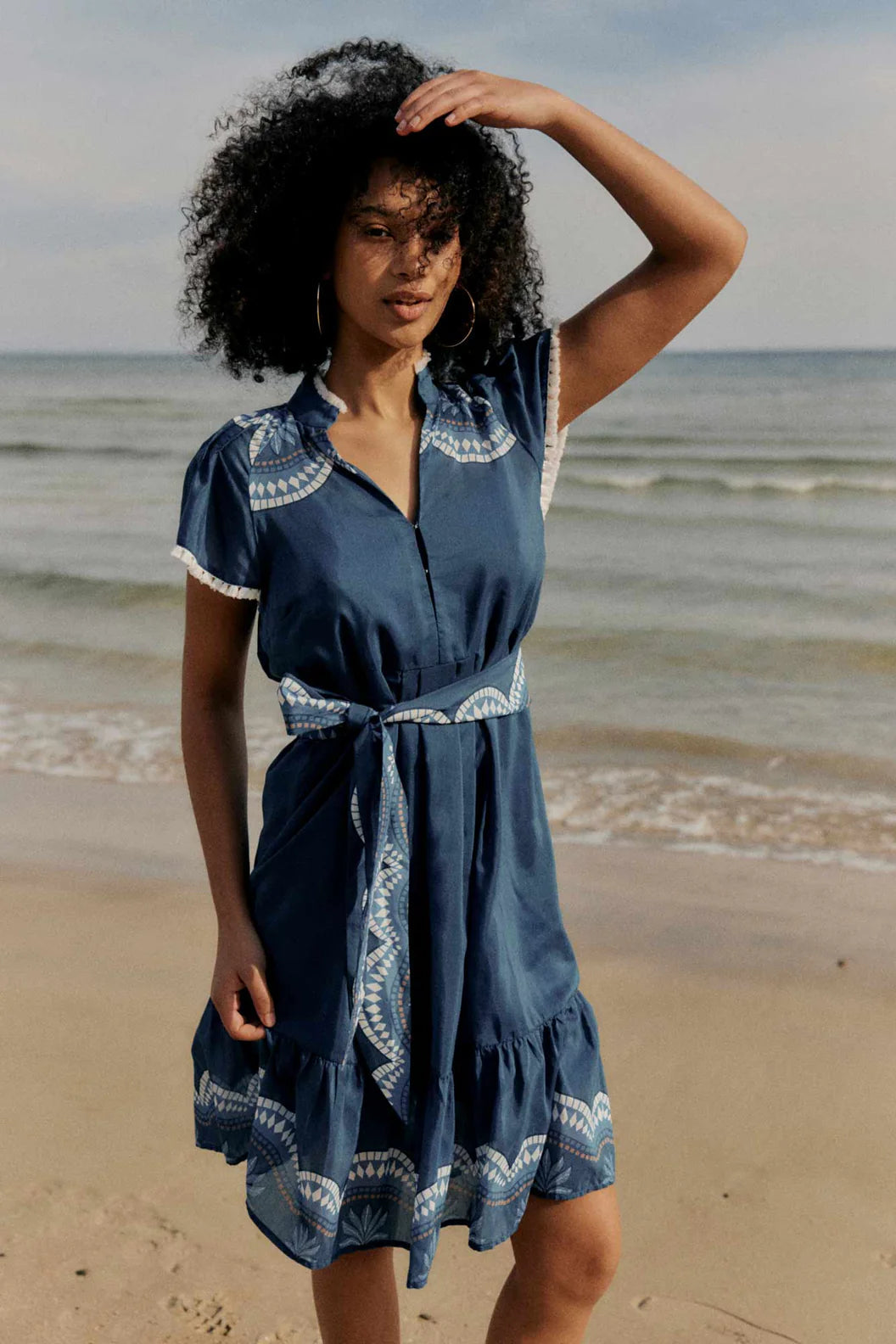 Once Was Lilia Dress Topaz