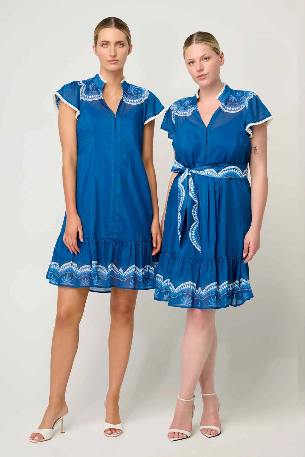 Once Was Lilia Dress Topaz