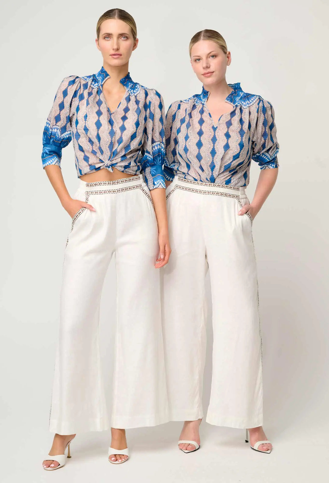 Oleander Blouse - Marrakech Topaz