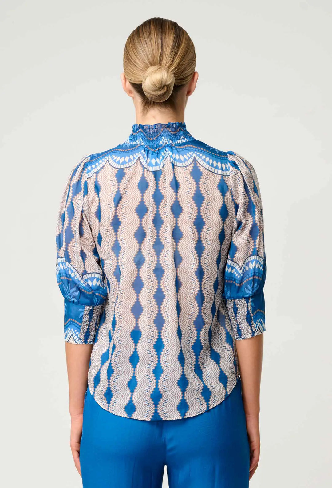 Oleander Blouse - Marrakech Topaz