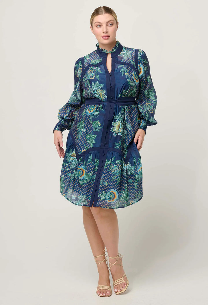 Renata Dress - Mariposa Zafiro