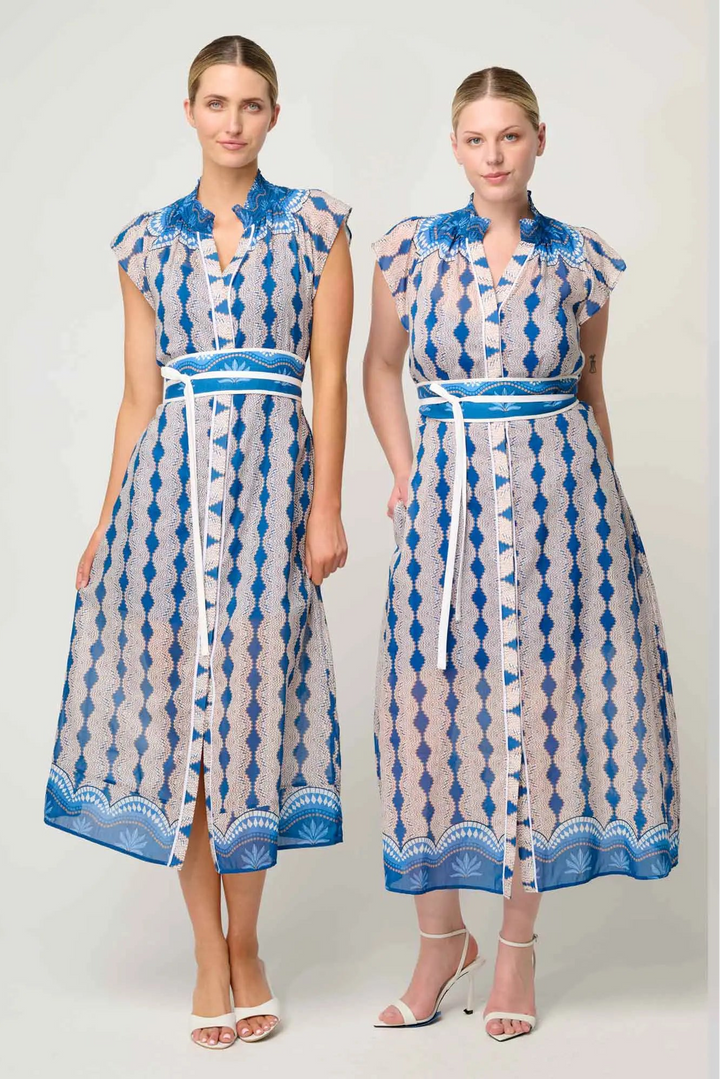 Once Was Rimal Maxi Dress Marrakech Topaz