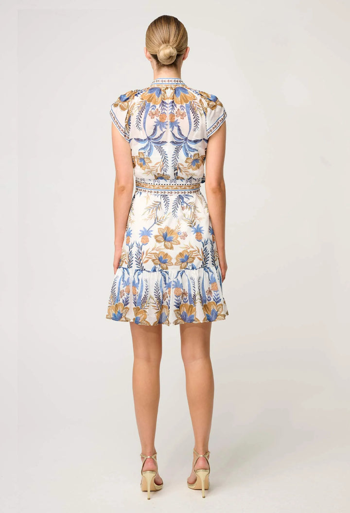 Once Was Soraya Dress Golden Medina