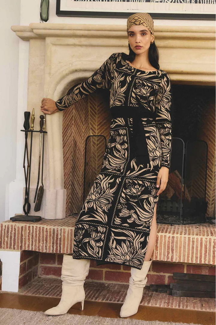 Wanderer Knit Dress - Flora Deco