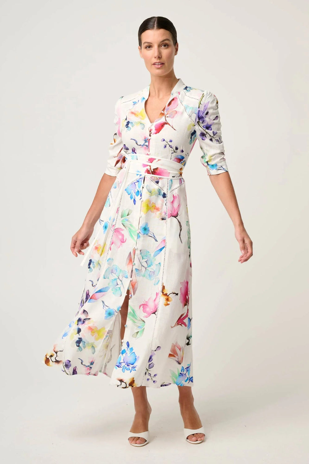 Once Was Xenia Dress Plume Blossom
