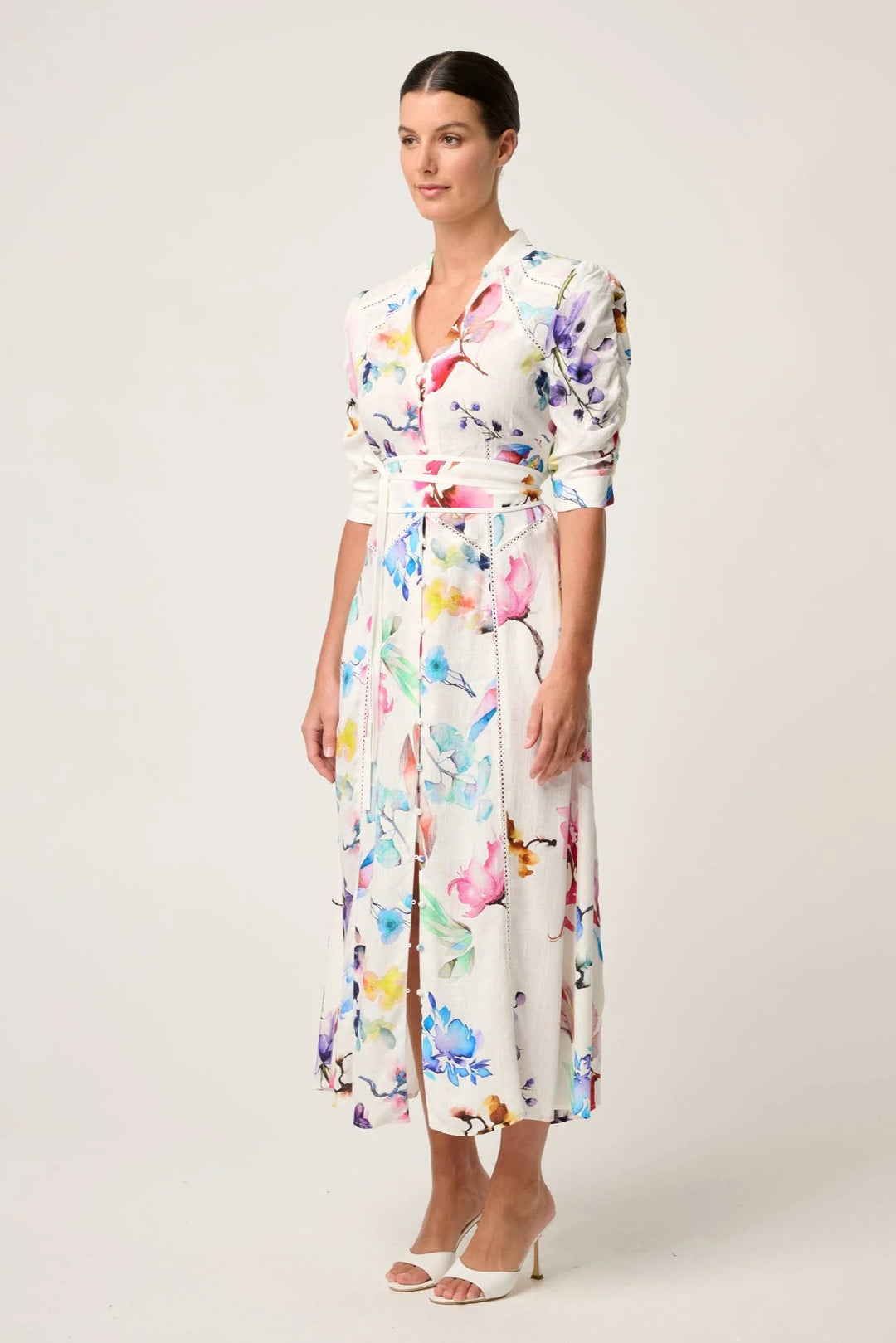 Once Was Xenia Dress Plume Blossom