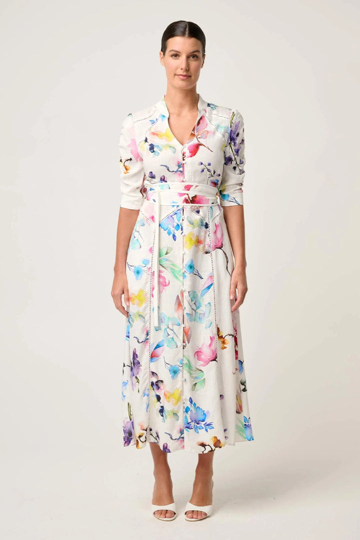 Once Was Xenia Dress Plume Blossom