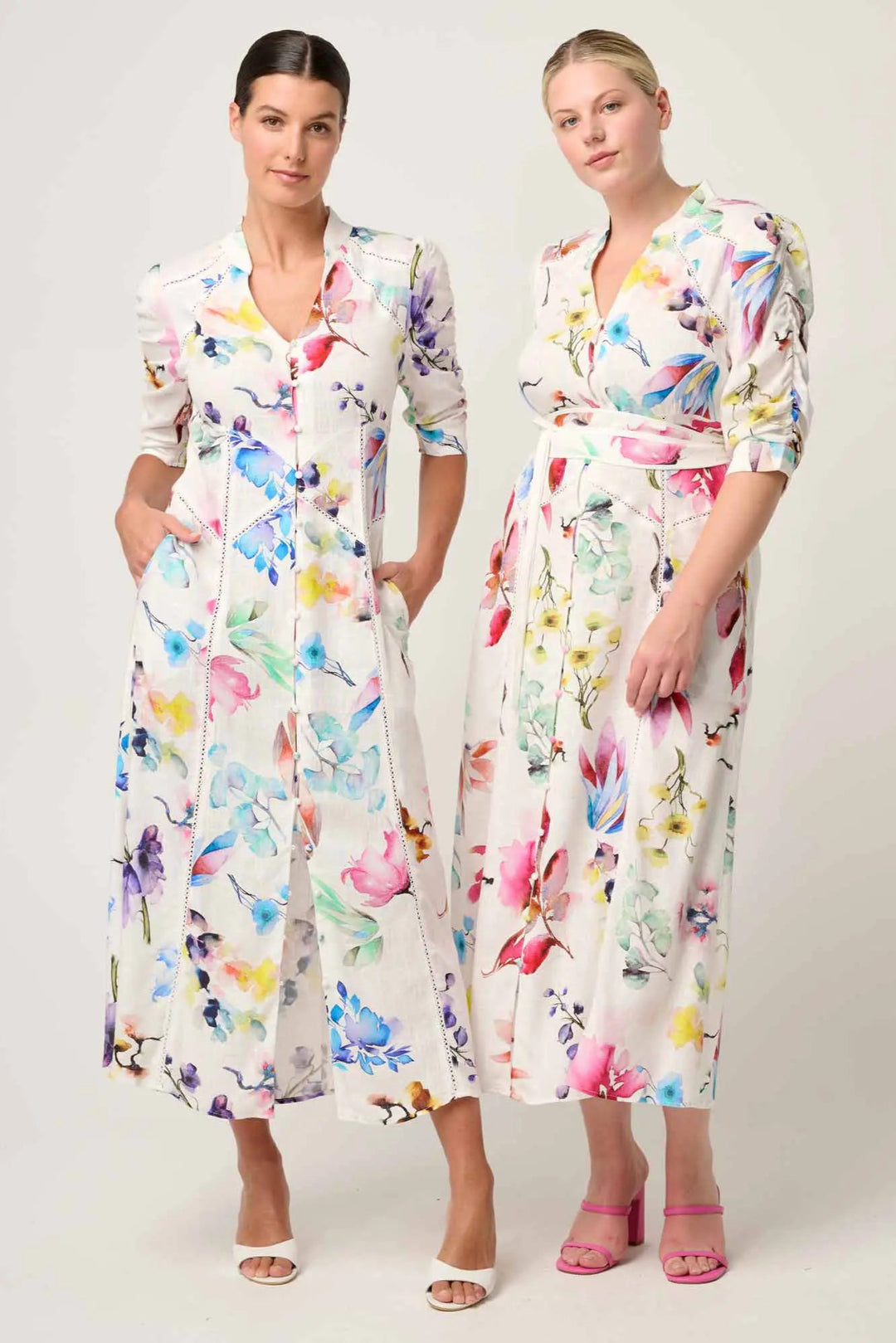 Once Was Xenia Dress Plume Blossom