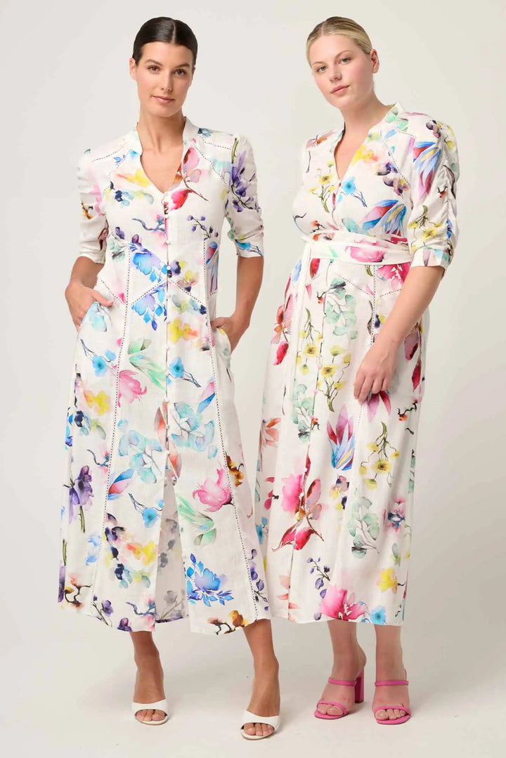 Once Was Xenia Dress Plume Blossom