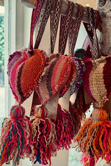 Frazada Tassel - Heart Large