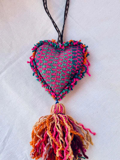 Frazada Tassel - Heart Large
