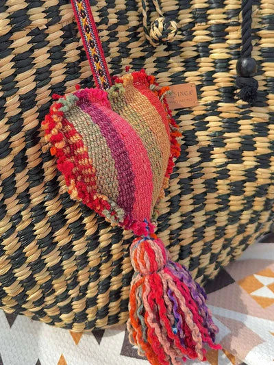 Frazada Tassel - Heart Large