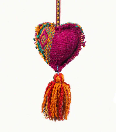 Frazada Tassel - Heart Large