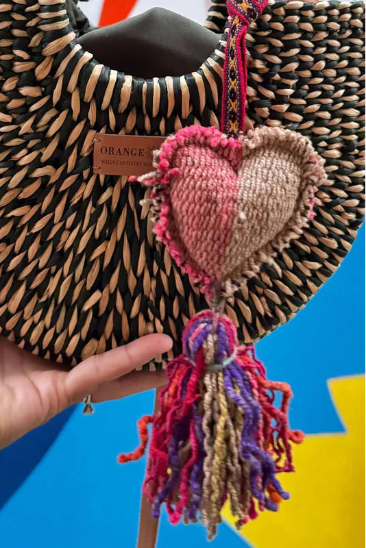 Frazada Tassel - Heart Medium