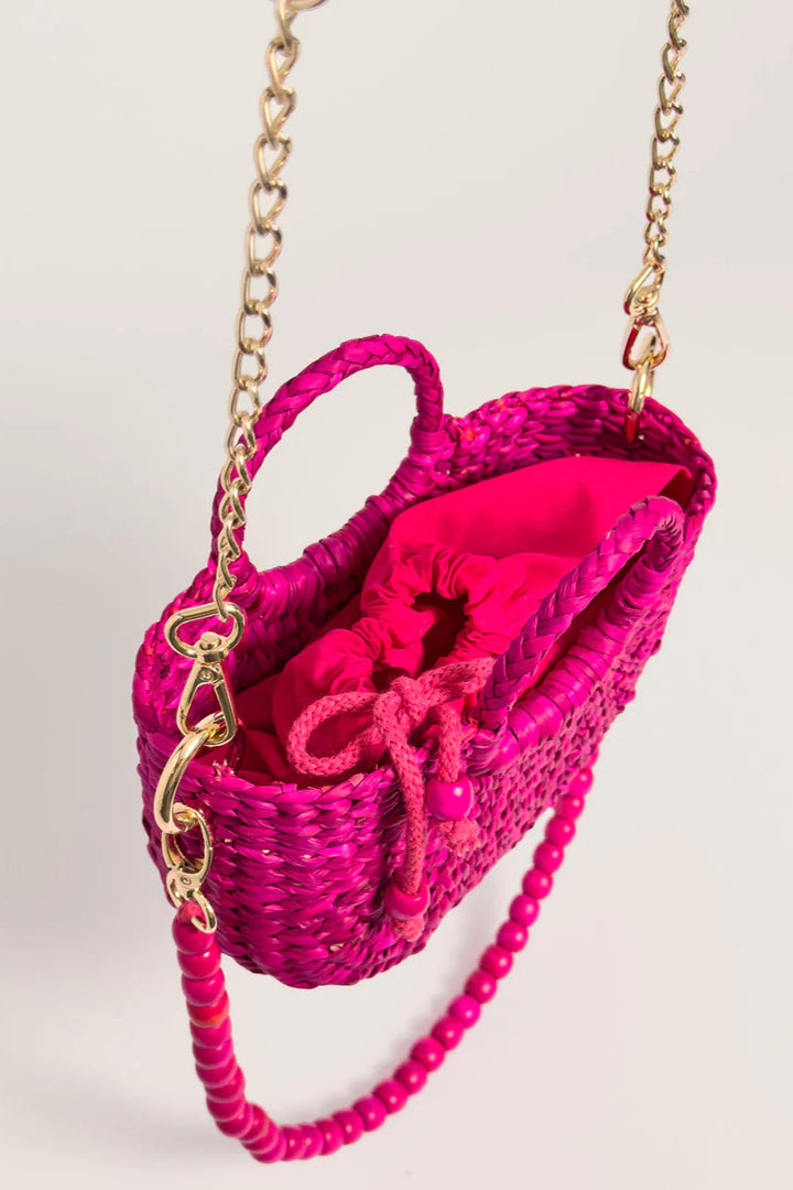 The New Mini Fiesta Bag - Fuschia