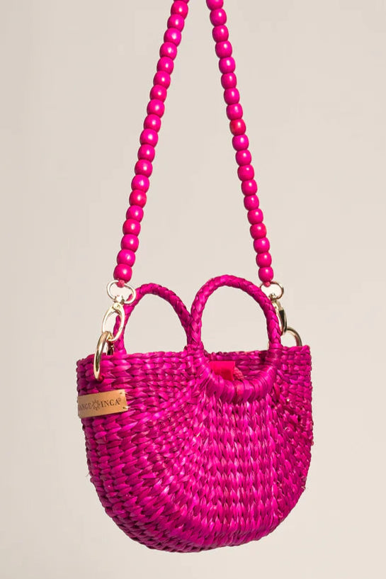 The New Mini Fiesta Bag - Fuschia