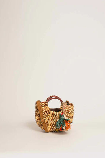 The Fiesta Mini Classic Crossbody - Marbled Brown