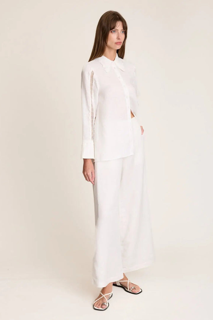 State of Embrace Palazzo Pant Ivory