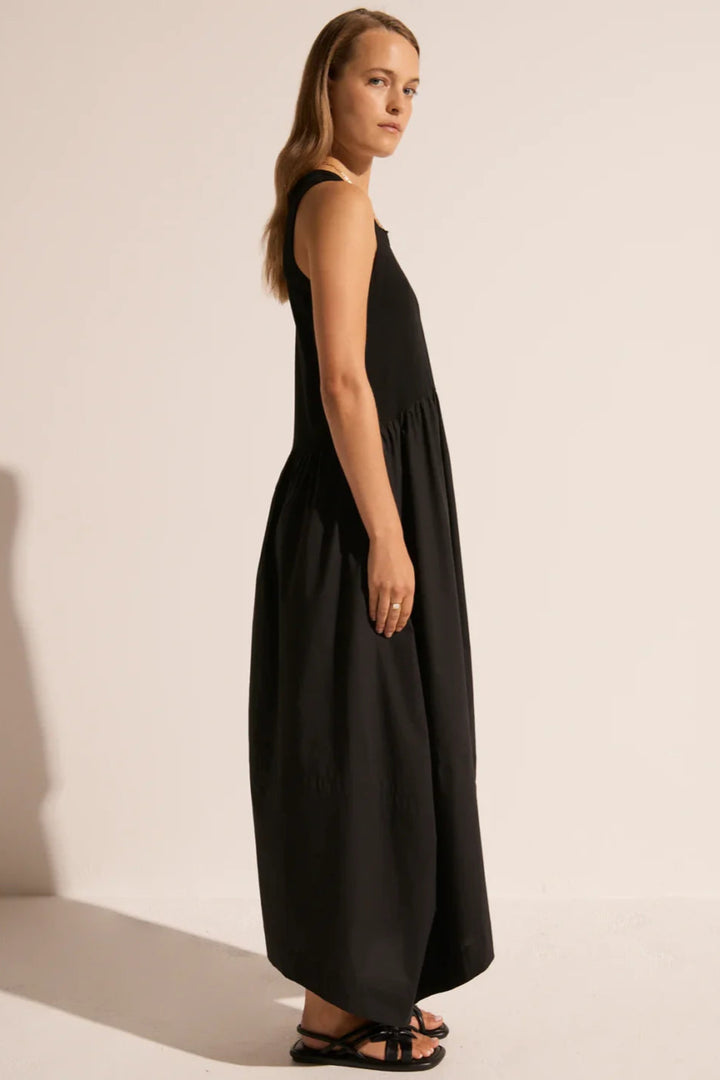 Toya Tank Dress - Black