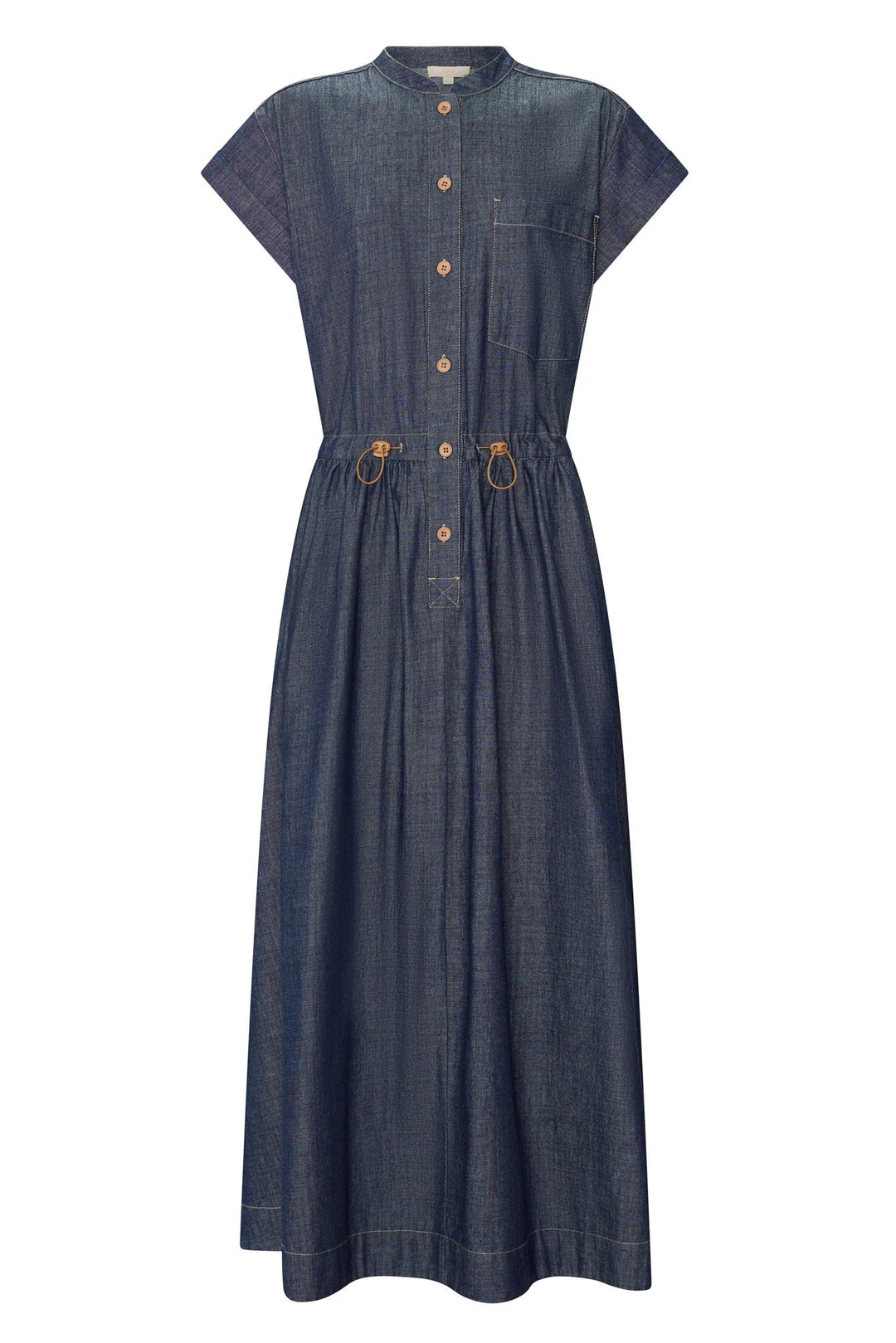 pol denim dress Muhle Denim Shirt Dress