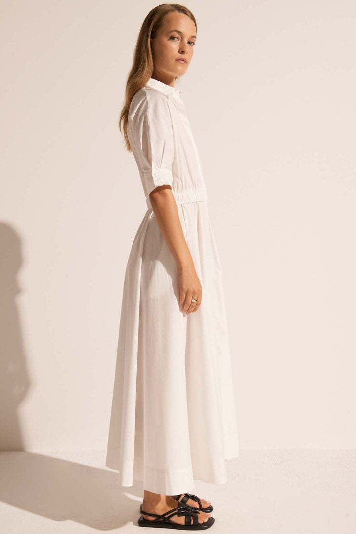 Toya Maxi Dress - White