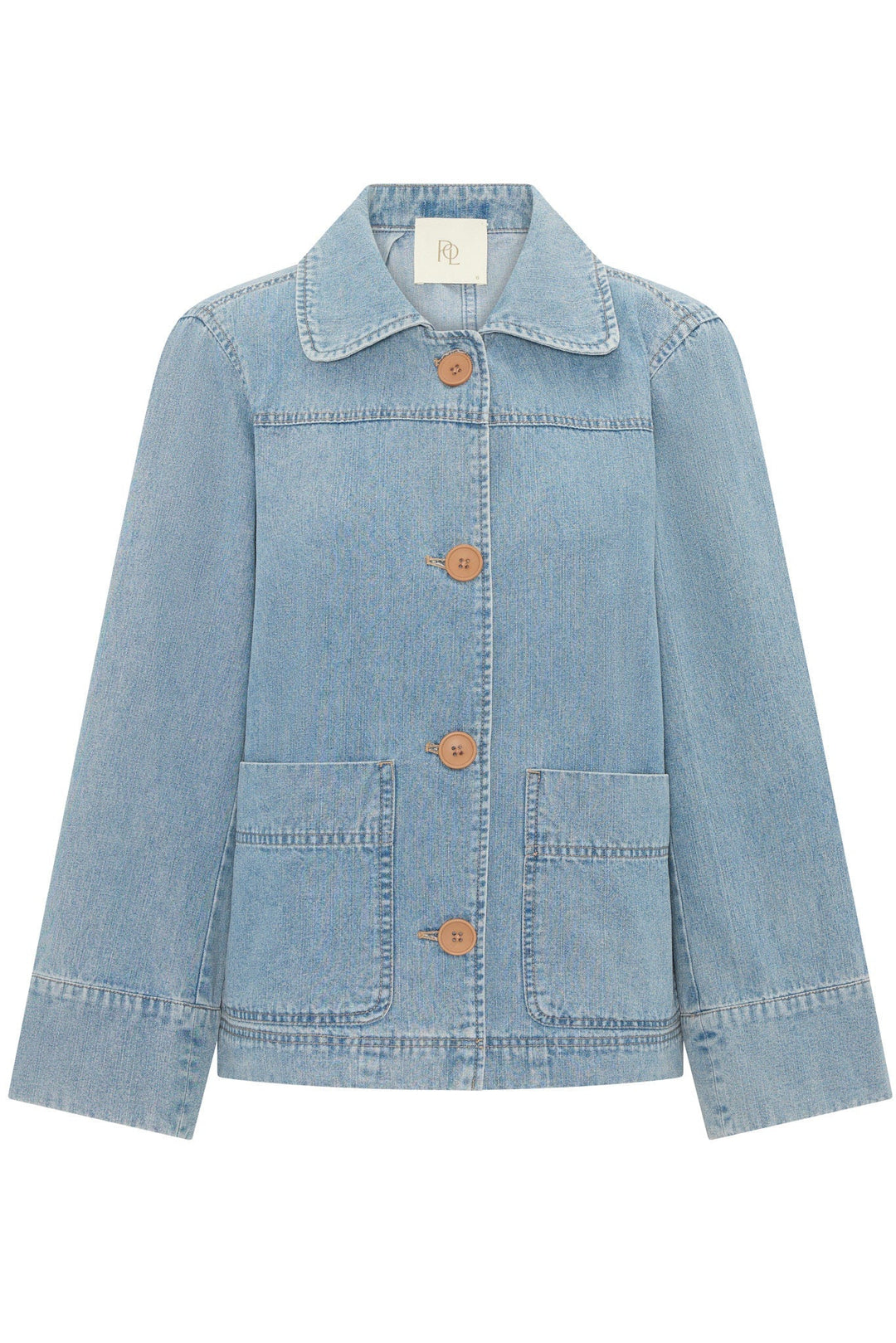 Andie Denim Jacket - Blue Wash