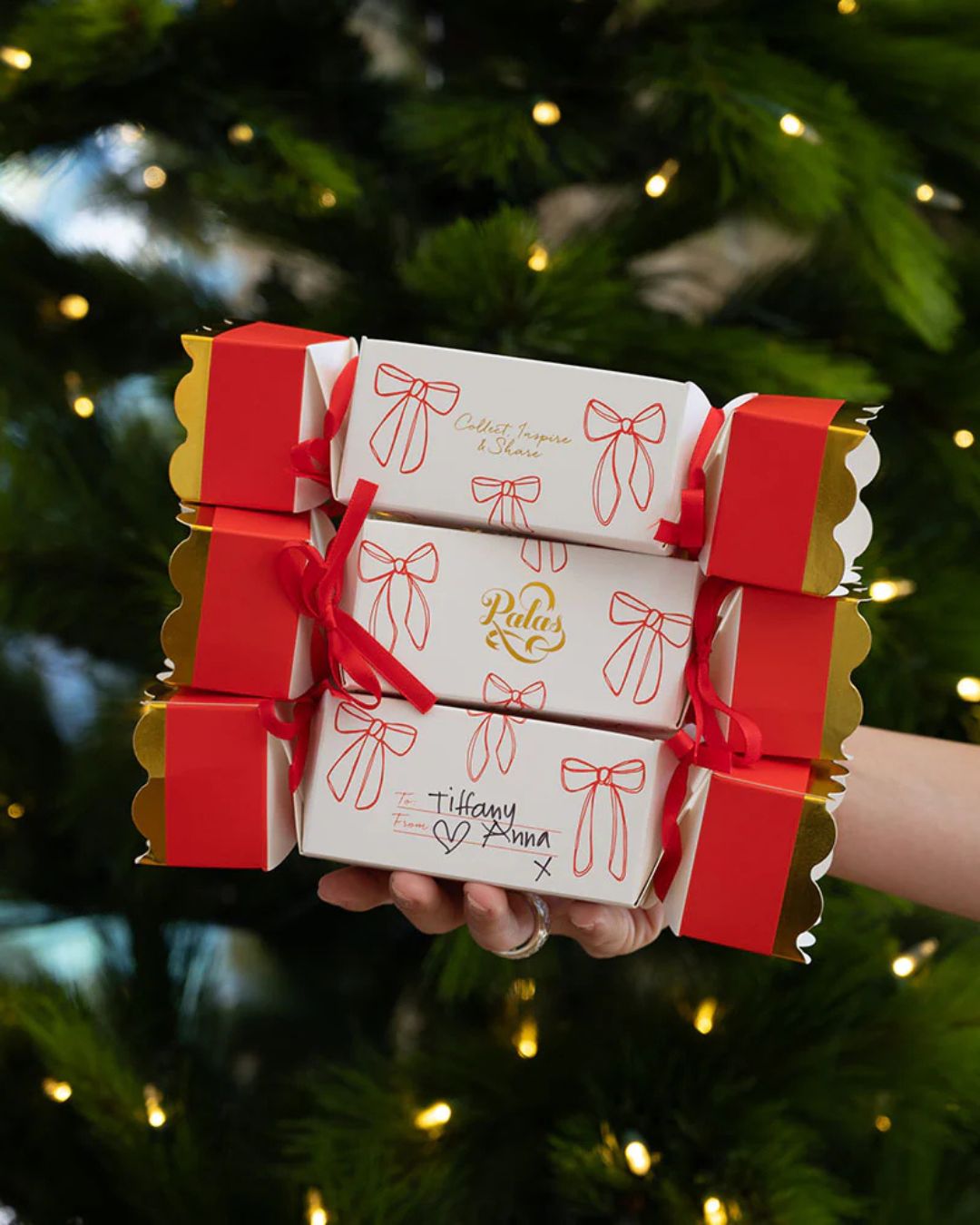 Palas Christmas Cracker - White Jade Bracelet