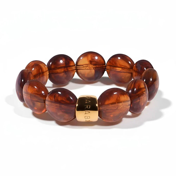 Bombom Resin Bracelet - Amber