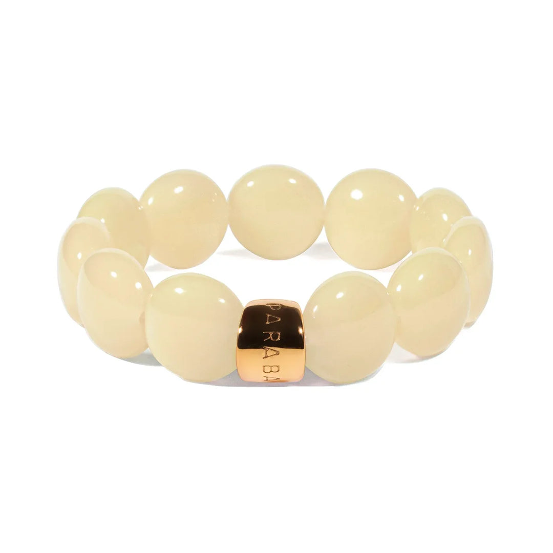 Bombom Resin Bracelet - Beige