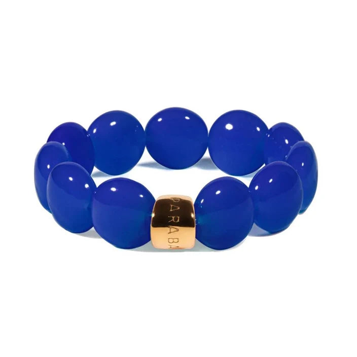 Bombom Resin Bracelet - Cobalt
