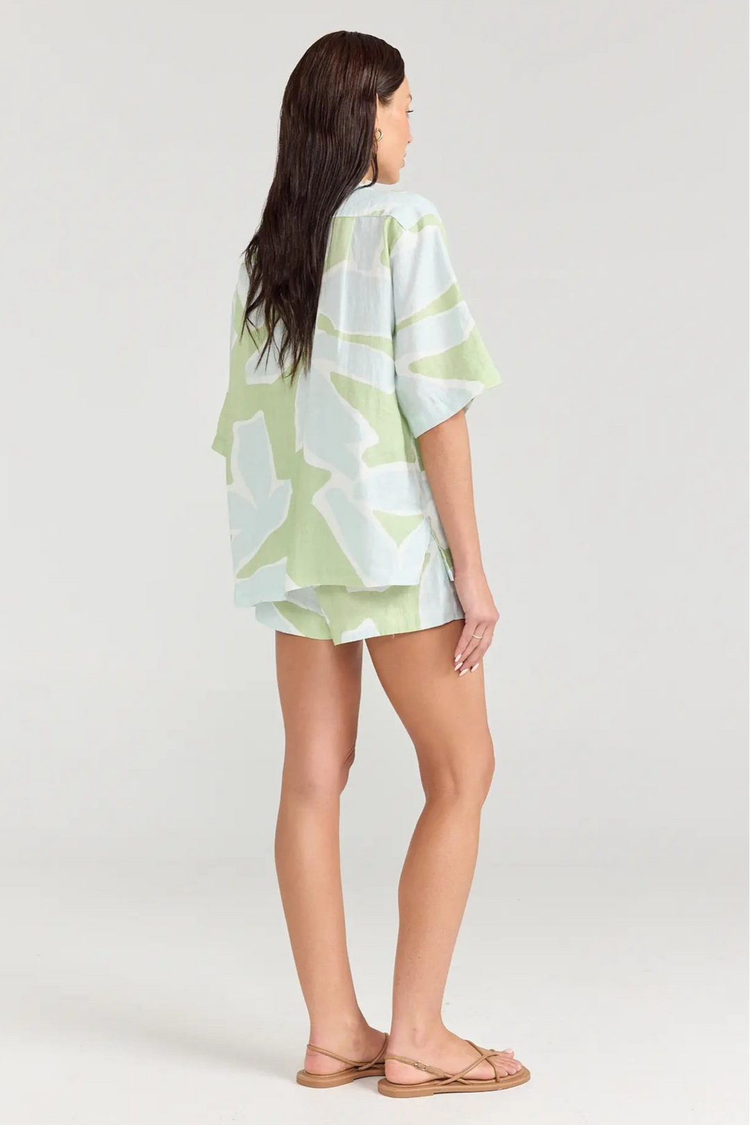 Pippa Ridley Angie Shirt Aloe Ivy