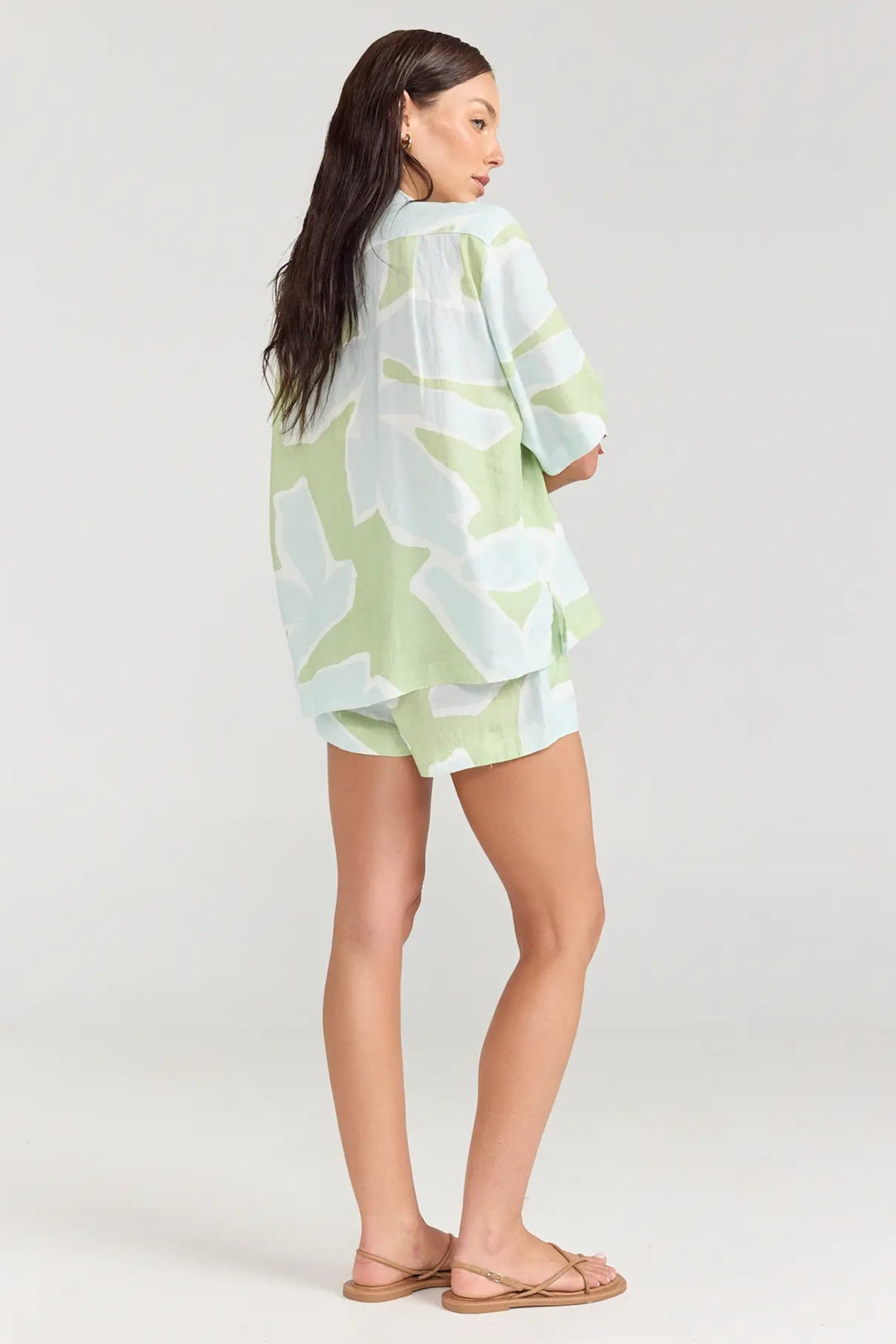 Pippa Ridley Angie Shirt Aloe Ivy