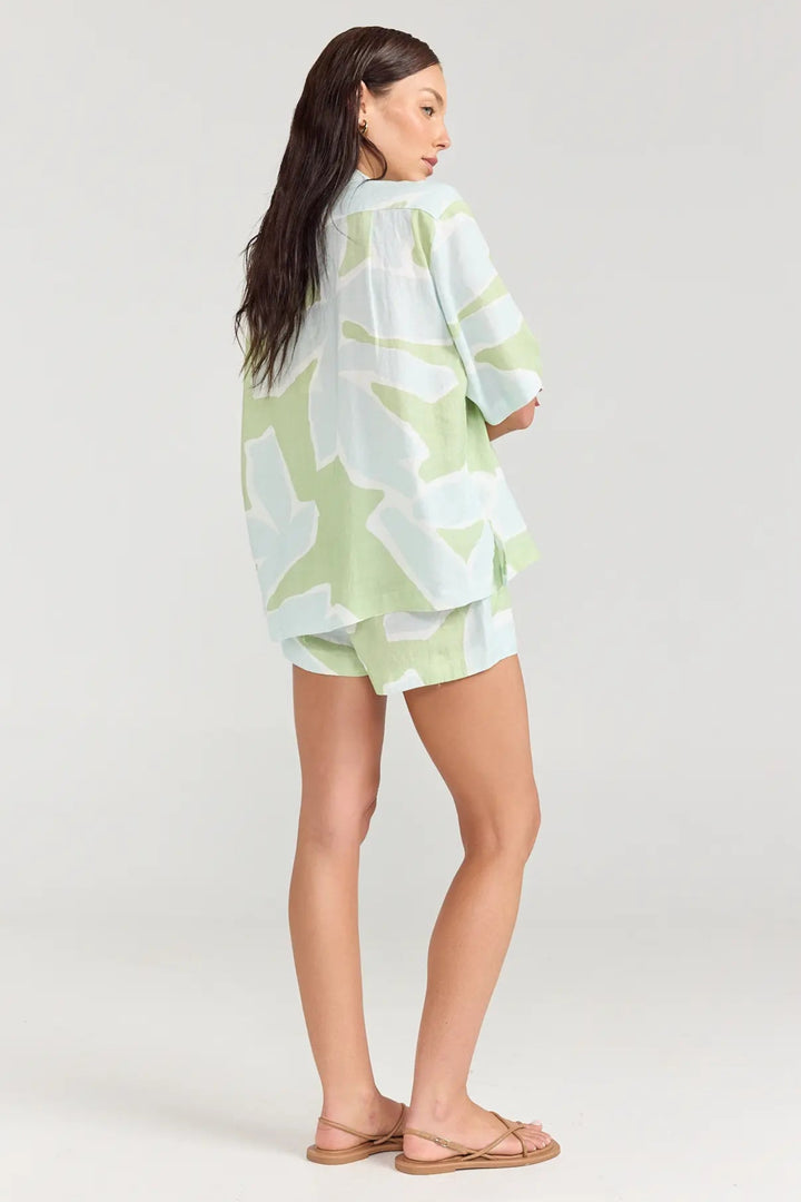Pippa Ridley Angie Shirt Aloe Ivy