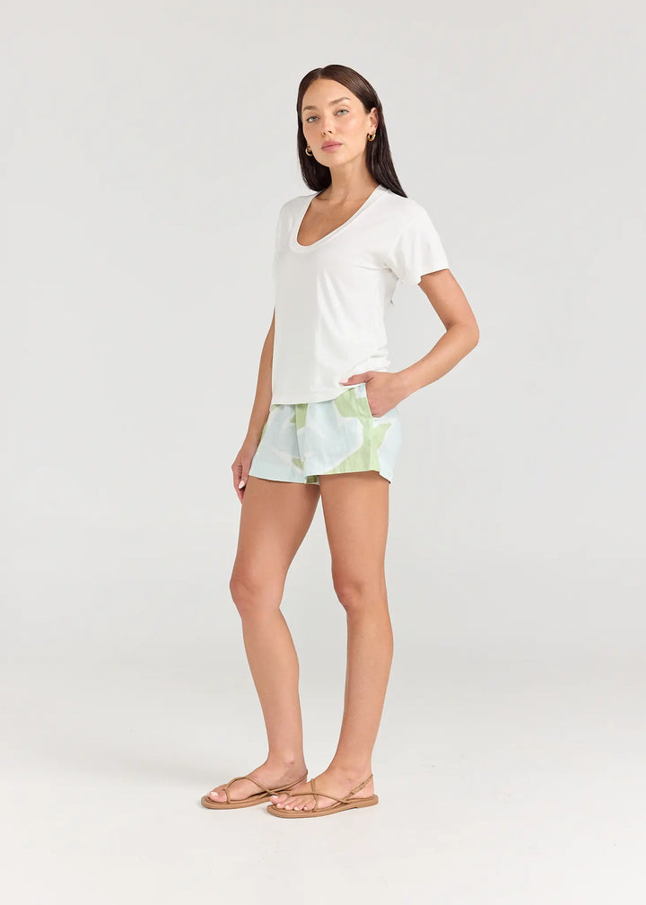 Issy Shorts - Aloe Ivy