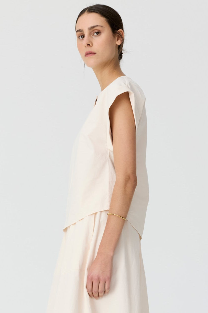 Alma Top - Pebble