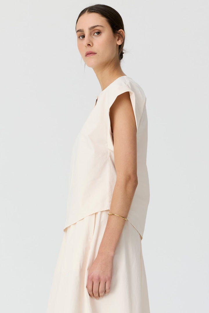 Alma Top - Pebble