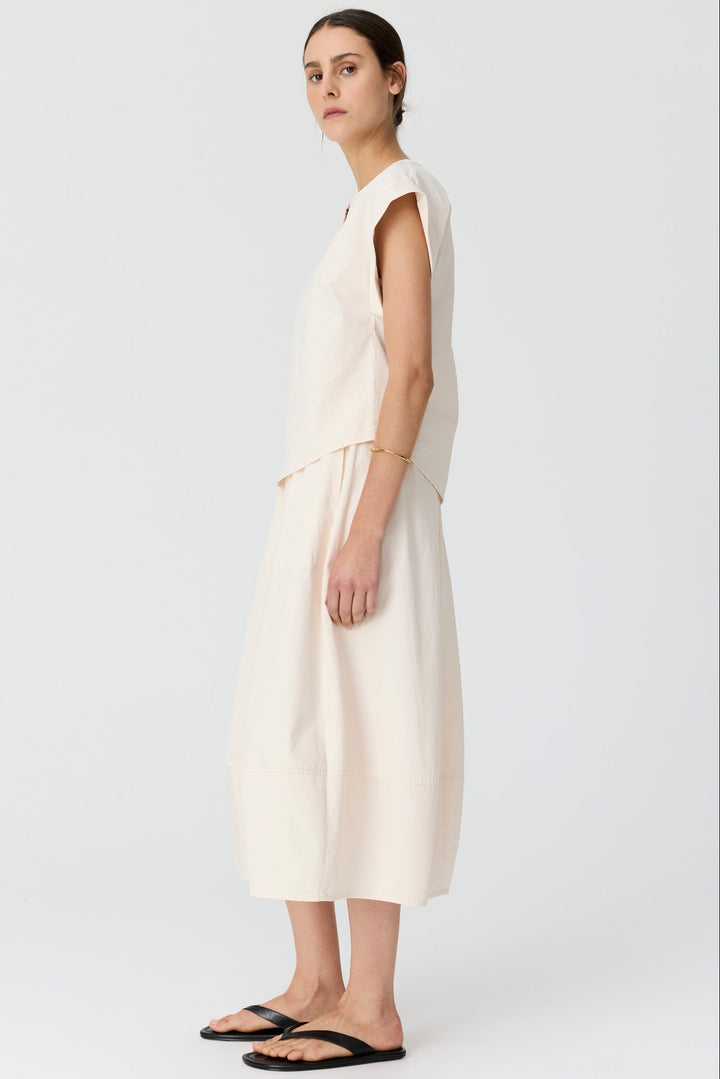 Alma Bubble Skirt - Pebble