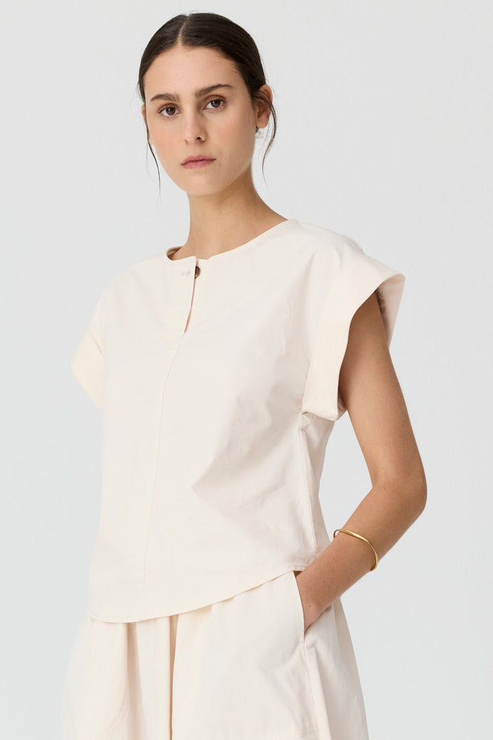 Alma Top - Pebble