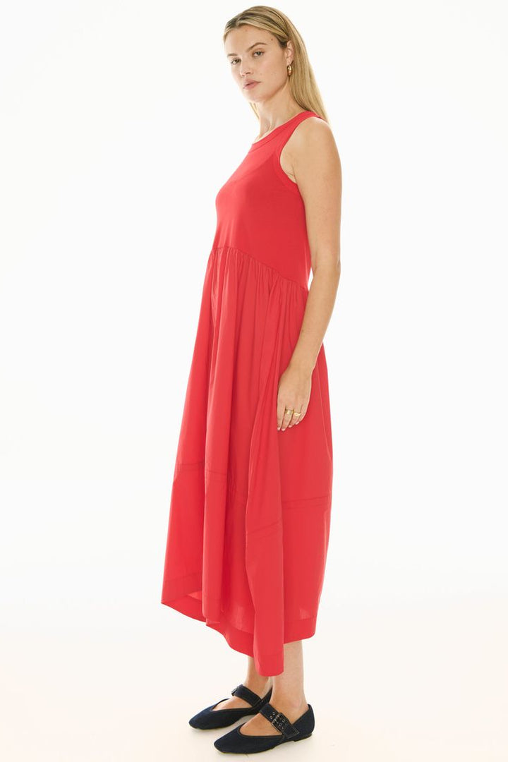 Pol Belle Tank Dress Red
