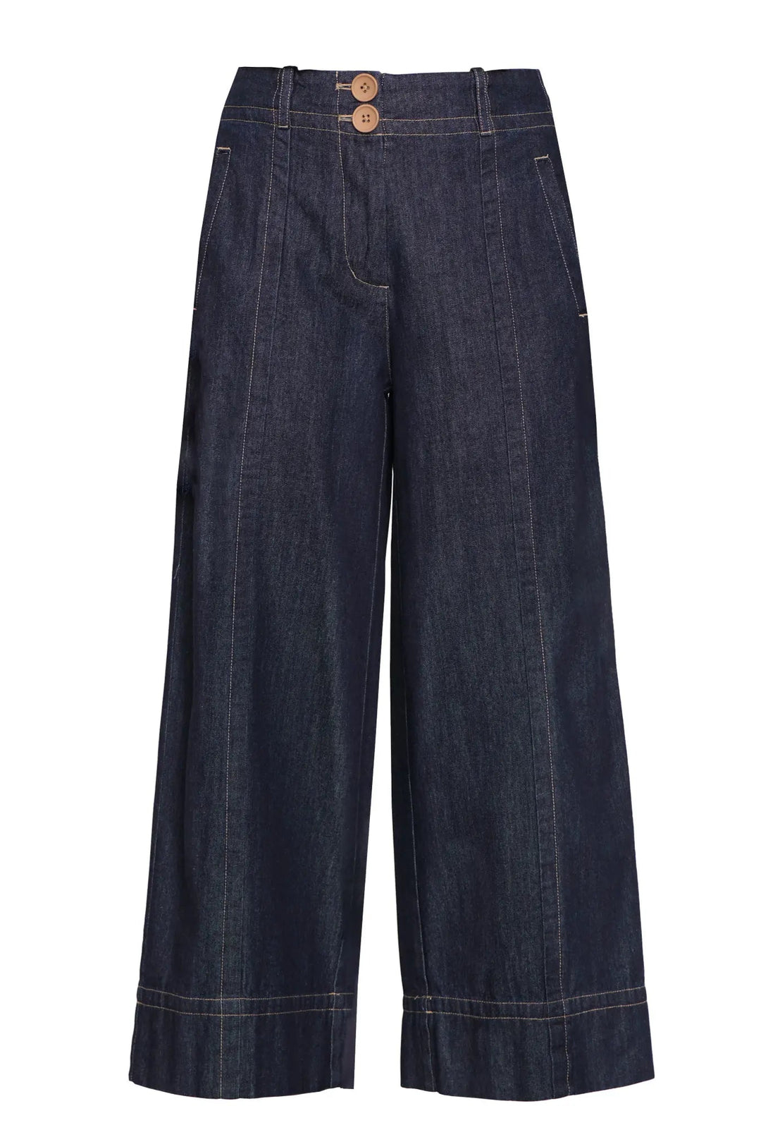 Pol Carsen Crop Pant Dark Wash