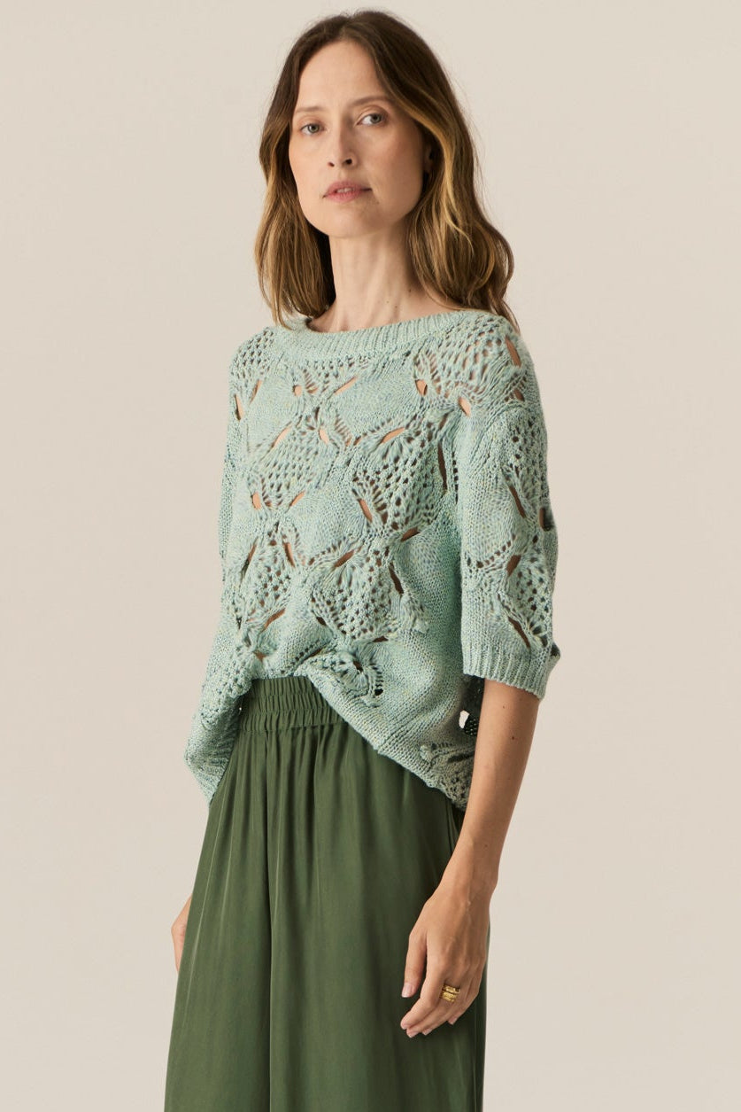 Pol Caruso Bobble Knit Mist