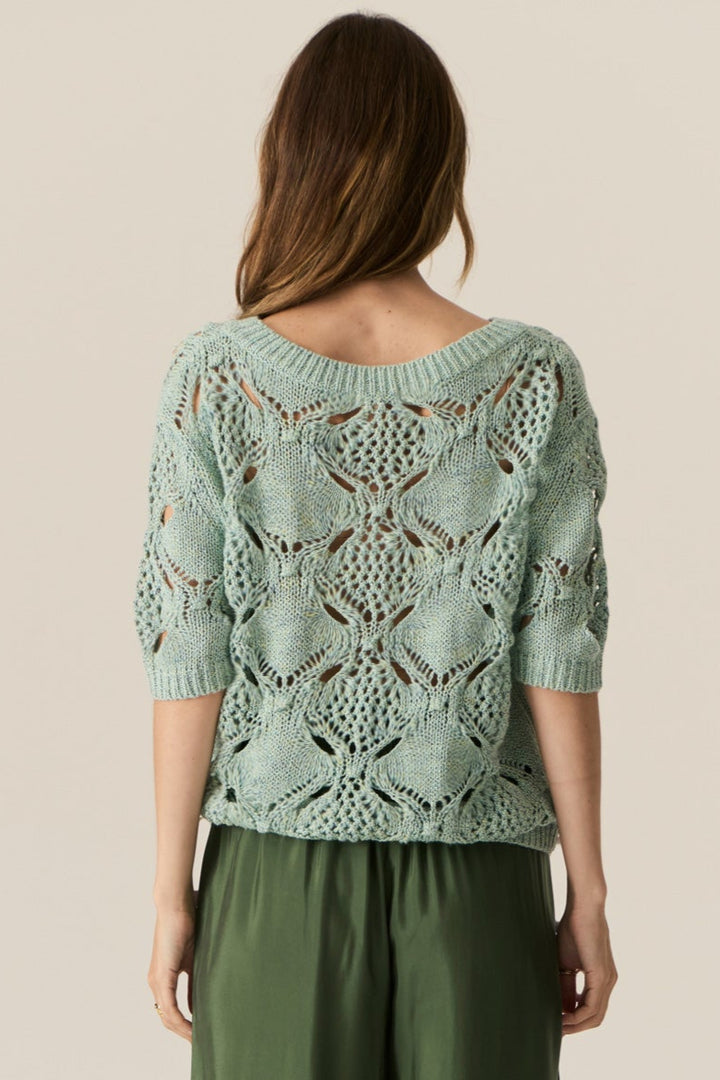 Pol Caruso Bobble Knit Mist
