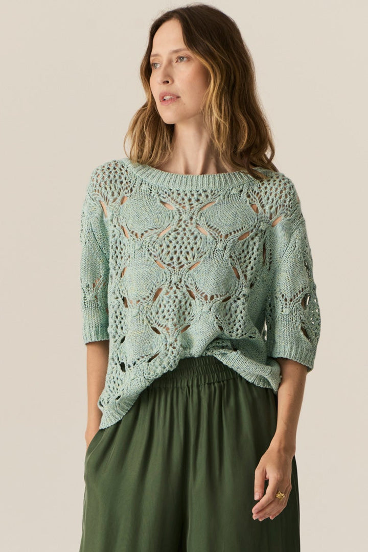Pol Caruso Bobble Knit Mist