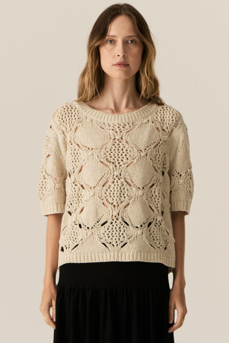 Pol Caruso Bobble Knit Pebble