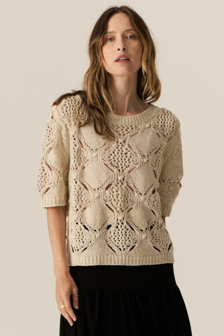 Pol Caruso Bobble Knit Pebble