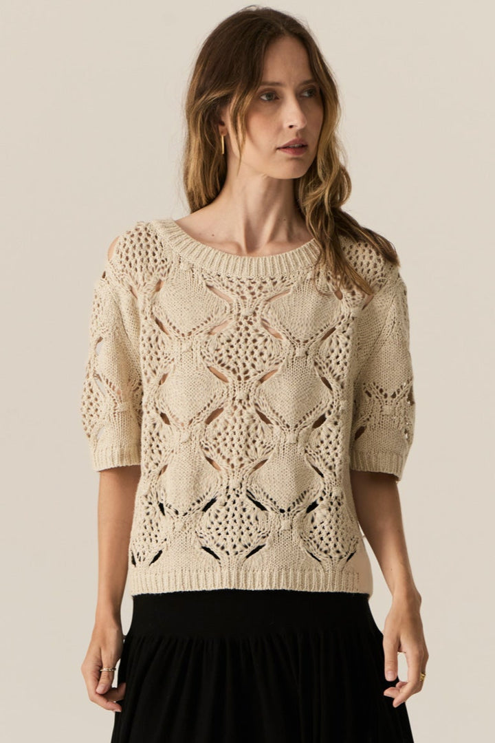 Pol Caruso Bobble Knit Pebble