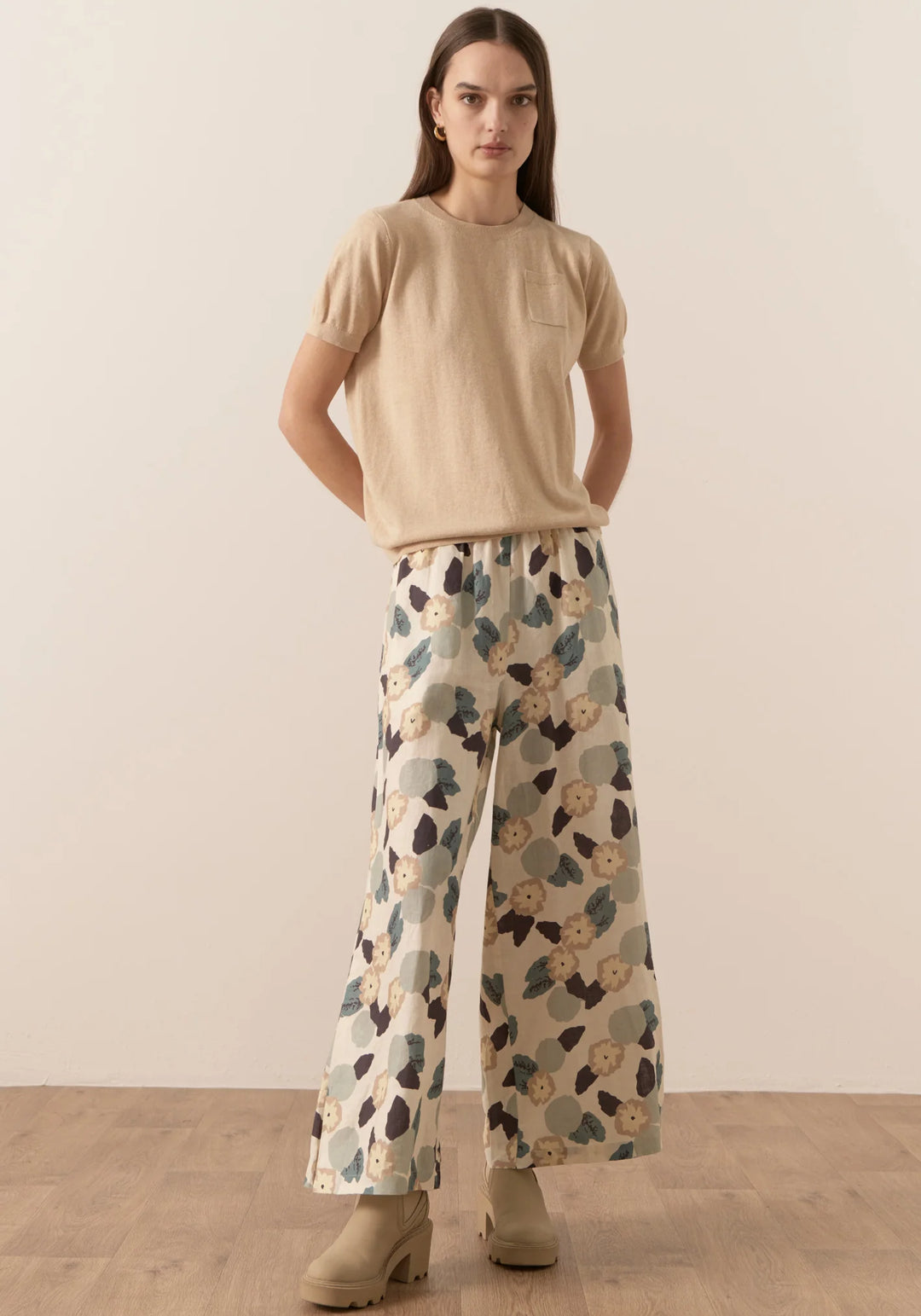 Gatsby Split Pant - Gatsby Print