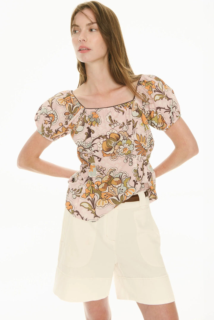 Pol Clothing Oskar Short Ecru